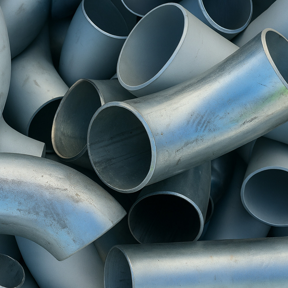 Отводы оцинкованные