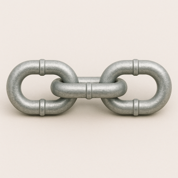 Цепь круглозвенная с буртиком Б2-7х28 в наличии в Оренбурге