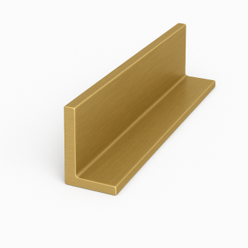 Латунный профиль Г-образный 30 мм ЛС59-1 в наличии в Оренбурге