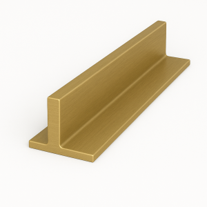 Латунный профиль Т-образный 10 мм ЛС59-1 в наличии в Оренбурге