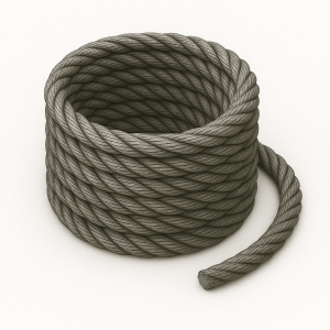 Канат тройной свивки ЛК-Р 64,5 мм ГОСТ 3089-80 в наличии в Оренбурге