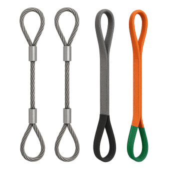 Строп текстильный круглопрядный 2 тн 4000 мм СТП в наличии в Оренбурге