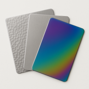 Лист нержавеющий декоративный текстурированный 0.8х1250х2500 мм 08Х18Н10 в наличии в Оренбурге