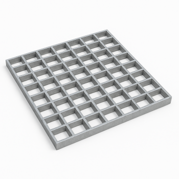 Решетчатый настил P 33х33/30х3 1000х1000 мм в наличии в Оренбурге