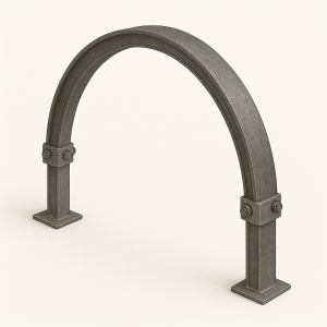 Арочная податливая крепь 4 стойки КМП-A4 СПВ-27 в наличии в Оренбурге