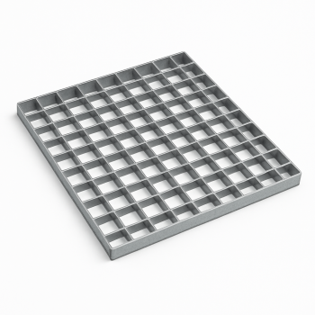 Решетчатый настил SP 34х38/30х3 1000х1000 мм в наличии в Оренбурге