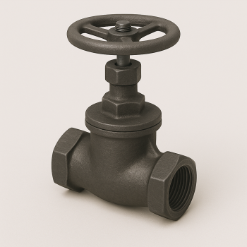 Вентиль чугунный запорный фланцевый ДУ 32 РУ 16 в наличии в Оренбурге