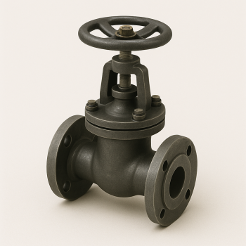 Задвижка чугунная фланцевая ДУ 80 РУ 10 30ч6бр в наличии в Оренбурге