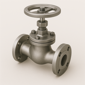 Клапан нержавеющий фланцевый Ду 80 Ру 16 AISI 304 в наличии в Оренбурге