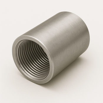 Муфта полнорезьбовая короткая AISI 316L 2 1/2" в наличии в Оренбурге