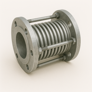 Компенсатор стальной осевой фланцевый ДУ 40 в наличии в Оренбурге