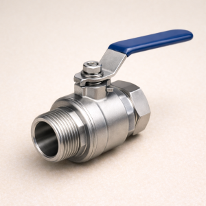 Кран шаровой из 3-х частей S-S AISI 316 3/4" в наличии в Оренбурге