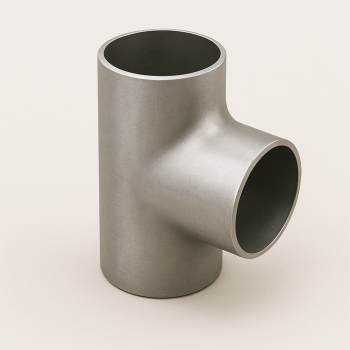 Тройник нержавеющий переходной 108х4 мм 15Х5М ГОСТ 17376-2001 в наличии в Оренбурге