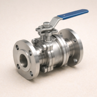 Кран шаровой фланцевый AISI 304 1 1/4"
