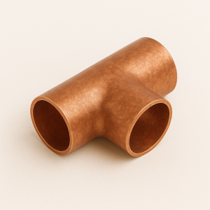 Тройник медный для высокотемпературной пайки 14,7 мм Cu-DHP ГОСТ 32590-2013 в наличии в Оренбурге