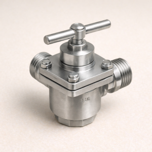 Кран пробковый 3-х ходовой ВР/ВР/ВР AISI 304 DN 1" в наличии в Оренбурге