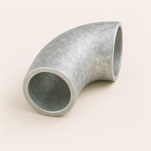 Отвод оцинкованный бесшовный 90° ДУ 219 в наличии в Оренбурге