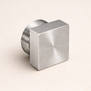 Заглушка квадратная AISI 304 2 1/2" НР в наличии в Оренбурге